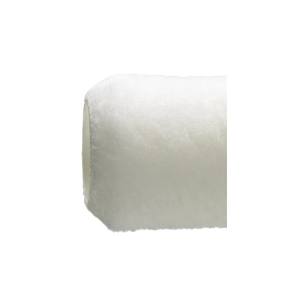18 in Poly Core Roller Cover, Shed-Resistant 1/2 in Nap, 24PK